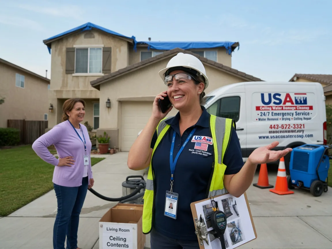 Ceiling Water Damage Restoration Collyer, KS FAQs